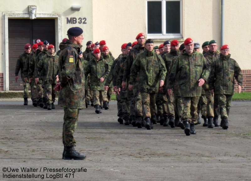 Neues Logistikbataillon der Bundeswehr